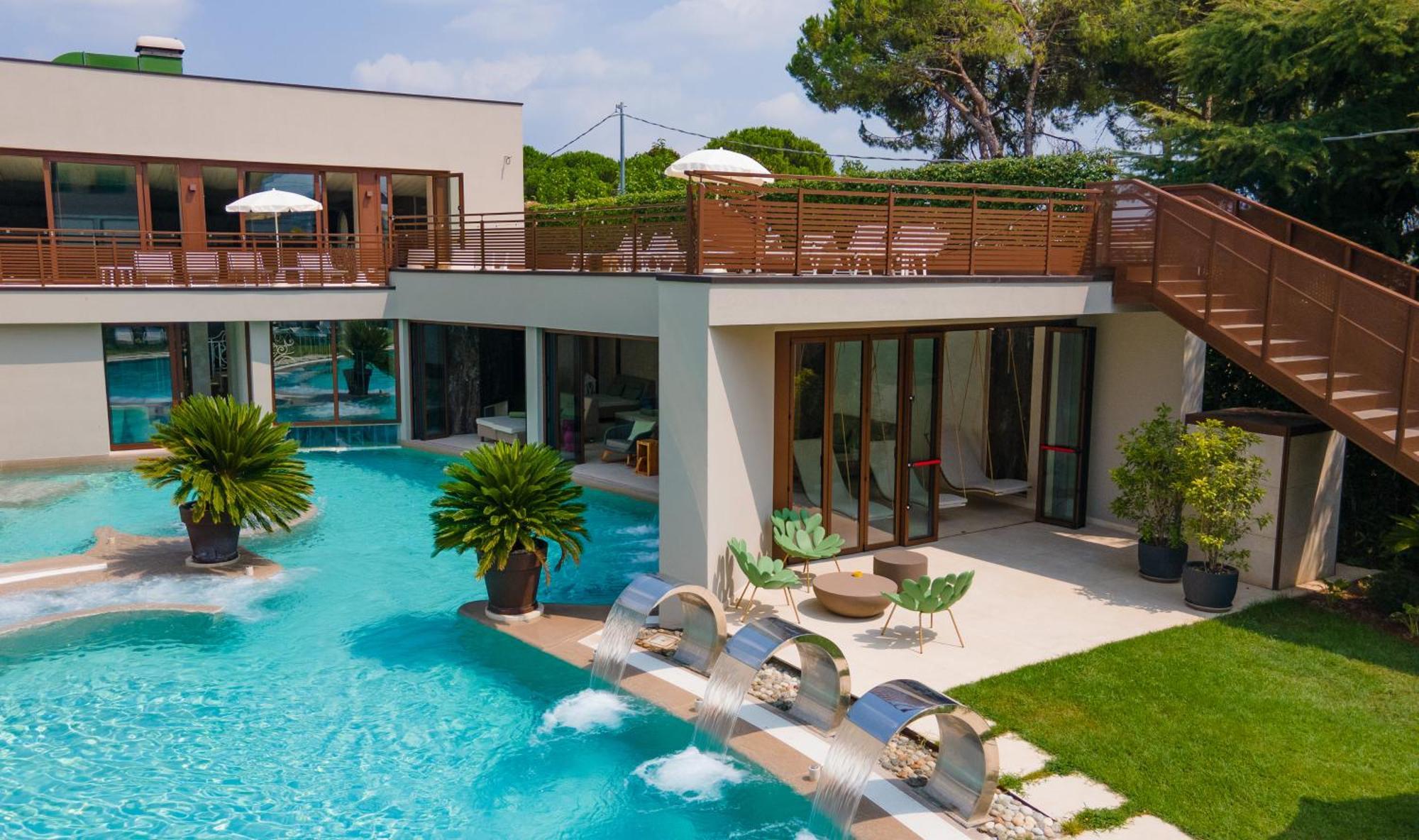 Hotel Quisisana Terme Abano Terme Esterno foto